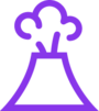 Volcano icon