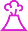 Volcano icon